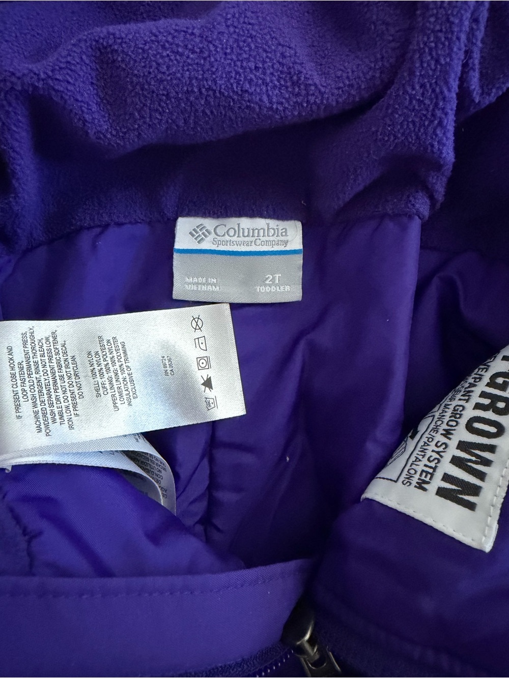 Columbia Kids Ski Jacket and Snow Bib - Picture 7 of 8